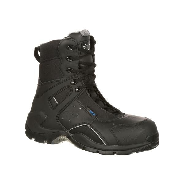 Rocky Men's Carbon Fiber Toe 8-Inch Work Boot, Black, 13, W, FQ0911113 FQ0911113 - main